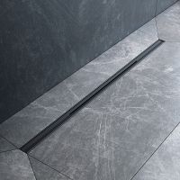 Душевой лоток AM.PM MasterFlow 80 W01SC-S11-080-05BM с Черной матовой решеткой Slim line — фото 6, Душевые лотки