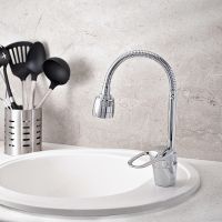 Смеситель для кухни Ростовская Мануфактура Сантехники SL55-016F Хром — фото 6, Смесители