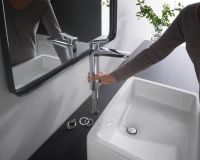 Товар: Смеситель для раковины Hansgrohe Logis 71090000 Хром - фото 12 Смеситель для раковины Hansgrohe Logis 71090000 Хром — фото 12, Смесители