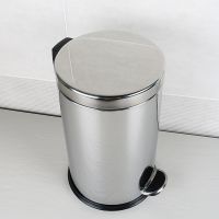 Ведро для мусора Fixsen HoReCa FX-34024D Хром — фото 2, Мусорные ведра