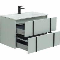 Тумба под раковину Allen Brau Reality 80 1.32005.PWM подвесная Папирус матовый — фото 35, Тумбы под раковину