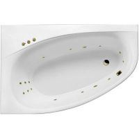 Акриловая ванна Excellent Kameleon 170x110 L WAEX.KML17.SMART.BR с гидромассажем — фото 1, Ванны