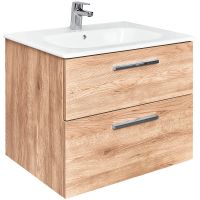 Тумба под раковину Roca Victoria 60 A857468517 подвесная Орех — фото 1, Мебель для ванной