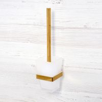 Ершик для унитаза WasserKRAFT Sauer K-7927 Золото — фото 2, Ершики для унитаза