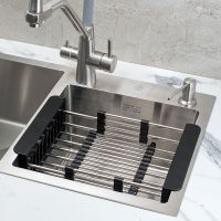 Коландер Ростовская Мануфактура Сантехники KSBL-01 Черный — фото 2, Аксессуары для кухни