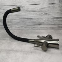 Товар: Смеситель для кухни Frap H96 F4396-15 Оружейная сталь - фото 4 Смеситель для кухни Frap H96 F4396-15 Оружейная сталь — фото 4, Смесители для кухни