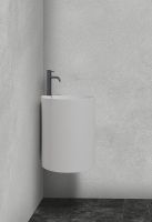 Товар: Раковина Abber Stein 42 AS2625 угловая Белая матовая - фото 4 Раковина Abber Stein 42 AS2625 угловая Белая матовая — фото 4, Раковины подвесные