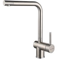 Смеситель для кухни Paulmark Spring Sp212067-SS Нержавеющая сталь — фото 1, Смесители для кухни