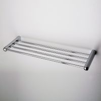Полка для полотенец WasserKRAFT Berkel K-6811 Хром — фото 2, Полки для полотенец