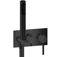 Смеситель для душа Webert Elio EL860512560 Черный матовый — фото 1, Смесители