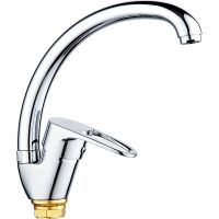 Смеситель для кухни Ростовская Мануфактура Сантехники SL52-011F Хром — фото 1, Смесители