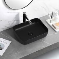 Товар: Раковина-чаша Abber Rechteck 50 AC2202MB Черная матовая - фото 4 Раковина-чаша Abber Rechteck 50 AC2202MB Черная матовая — фото 4, Раковины