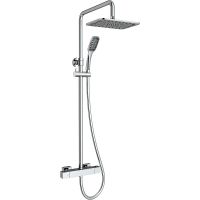 Душевая система Koller Pool Neon NNST002 с термостатом Хром — фото 1, Душевое оборудование. Душевая программа