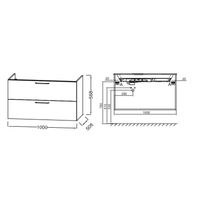 Товар: Тумба под раковину Jacob Delafon Odeon Rive Gauche 100 EB2524-R9-E52 подвесная Дуб Табак ручки Черные - фото 4 Тумба под раковину Jacob Delafon Odeon Rive Gauche 100 EB2524-R9-E52 подвесная Дуб Табак ручки Черные — фото 4, Тумбы под раковину