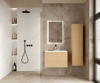 Товар: Тумба под раковину Laparet Intero 70 Int.01.70/P/BuL подвесная Бук светлый - фото 6 Тумба под раковину Laparet Intero 70 Int.01.70/P/BuL подвесная Бук светлый — фото 6, Мебель для ванной