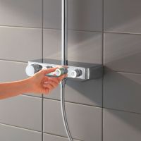 Товар: Душевая система Grohe SmartControl 26507000 с термостатом Хром - фото 18 Душевая система Grohe SmartControl 26507000 с термостатом Хром — фото 18, Душевое оборудование. Душевая программа