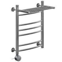 Электрический полотенцесушитель Ника Arc ЛД (Г2) ВП 60/50 с полкой Хром — фото 1, Электрические полотенцесушители