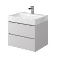 Товар: Тумба под раковину Creto Scala 60 3-1077W подвесная Белая глянцевая - фото 2 Тумба под раковину Creto Scala 60 3-1077W подвесная Белая глянцевая — фото 2, Тумбы под раковину