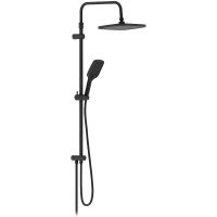 Душевая система Damixa Gala 953000300 Черная матовая — фото 1, Душевое оборудование. Душевая программа