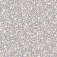 Обои LOYMINA Origins ALS6 008/1 Винил на флизелине (1*10,05) Серый, Листья — фото 1, Обои для стен