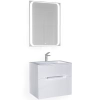 Товар: Зеркало Jorno Modul 65 Mоl.02.60/W с подсветкой с сенсорным выключателем - фото 3 Зеркало Jorno Modul 65 Mоl.02.60/W с подсветкой с сенсорным выключателем — фото 3, Зеркала в ванную комнату