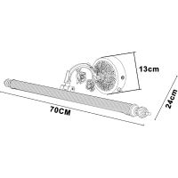 Товар: Подсветка для картин Artelamp Bari A6712AP-1AB Античная бронза - фото 2 Подсветка для картин Artelamp Bari A6712AP-1AB Античная бронза — фото 2, Подсветки