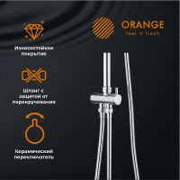 Душевая система Orange S07cr Хром — фото 15, Душевое оборудование. Душевая программа