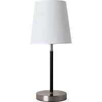 Настольная лампа Artelamp Rodos A2589LT-1SS Белая Сталь — фото 1, Настольные лампы