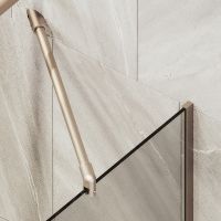 Товар: Шторка на ванну Maybah Glass MGV-135-2у 440x1400 в узком профиле Бронза стекло бронзовое - фото 5 Шторка на ванну Maybah Glass MGV-135-2у 440x1400 в узком профиле Бронза стекло бронзовое — фото 5, Неподвижные шторки для ванной