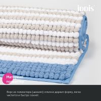 Товар: Коврик для ванной комнаты Iddis Base 50х80 BC05P58i12 Голубой - фото 2 Коврик для ванной комнаты Iddis Base 50х80 BC05P58i12 Голубой — фото 2, Коврики для ванной комнаты