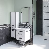 Водяной полотенцесушитель EWRIKA Деметра LP 60х50 Черный матовый — фото 5, Водяные полотенцесушители