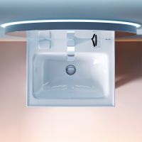 Товар: Тумба под раковину AM.PM X-Joy 55 M85AFSX0552WG Белый глянец - фото 11 Тумба под раковину AM.PM X-Joy 55 M85AFSX0552WG Белый глянец — фото 11, Мебель для ванной