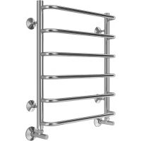 Водяной полотенцесушитель Terminus Стандарт П6 500x600 4670078530332 Хром, нижнее подключение, G 1/2" ВР — фото 1, Водяные полотенцесушители