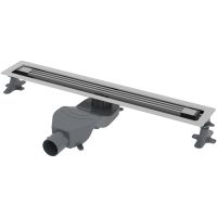 Душевой лоток Boheme B&T Infinity 80 981-80-CR с решеткой Хром — фото 1, Душевые лотки