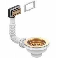 Выпуск для кухонной мойки Alveus 1144844 Бронза — фото 1, Прочие комплектующие для слива и канализации