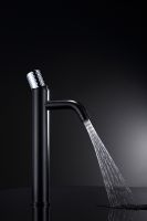 Смеситель для раковины Boheme Stick 122-BCR Черный Хром — фото 2, Смесители