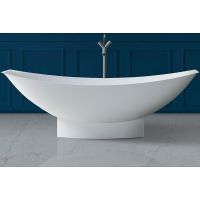 Ванна из искусственного камня Abber Stein 180x80 AS9610 без гидромассажа — фото 1, Ванны