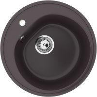 Кухонная мойка Ulgran Classic U-101-345 Шоколад — фото 1, Кухонные мойки