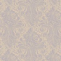 Обои LOYMINA Clair CLR5 006 Винил на флизелине (1*10,05) Серый/Бежевый, Дамаск — фото 1, Обои для стен