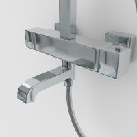 Товар: Душевая система Berges Kalisto 3S 075023 с термостатом Хром - фото 6 Душевая система Berges Kalisto 3S 075023 с термостатом Хром — фото 6, Душевое оборудование. Душевая программа