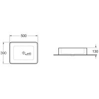 Товар: Раковина-чаша Vincea 50 VBS-105MA Антрацит матовый - фото 3 Раковина-чаша Vincea 50 VBS-105MA Антрацит матовый — фото 3, Раковины накладные