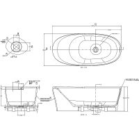 Ванна из искусственного камня Allen Brau Krion Neo 170x80 2.35001.21 без гидромассажа — фото 11, Ванны