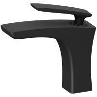 Смеситель для раковины Timo Helmi 4061/03F Черный матовый — фото 1, Смесители