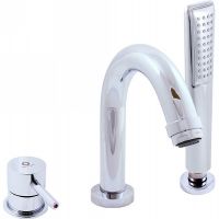 Смеситель на борт ванны Rav Slezak Seina SE962.5Y Хром — фото 1, Смесители на борт ванны