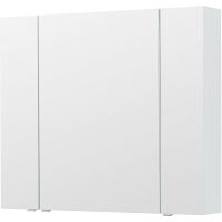 Зеркальный шкаф Aquanet Алвита New 100 277542 Белый матовый — фото 2, Зеркальные шкафы в ванную