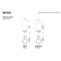 Товар: Стакан для зубных щеток Colombo Design Nordic B5202.CR-VAN Хром - фото 2 Стакан для зубных щеток Colombo Design Nordic B5202.CR-VAN Хром — фото 2, Стаканы для зубных щеток