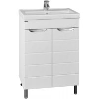 Тумба под раковину СанТа Родос 60 206012N Белая — фото 1, Тумбы под раковину