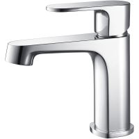 Смеситель для раковины Aquatek Оберон Хром арт-AQ1210CR — фото 1, Смесители для раковины