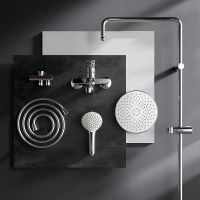 Душевая система AM.PM X-Joy F40885A94 Хром — фото 11, Душевые стойки