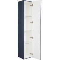 Шкаф пенал La Fenice Cubo 30 FNC-05-CUB-BG-30 подвесной Синий матовый — фото 3, Мебель для ванной